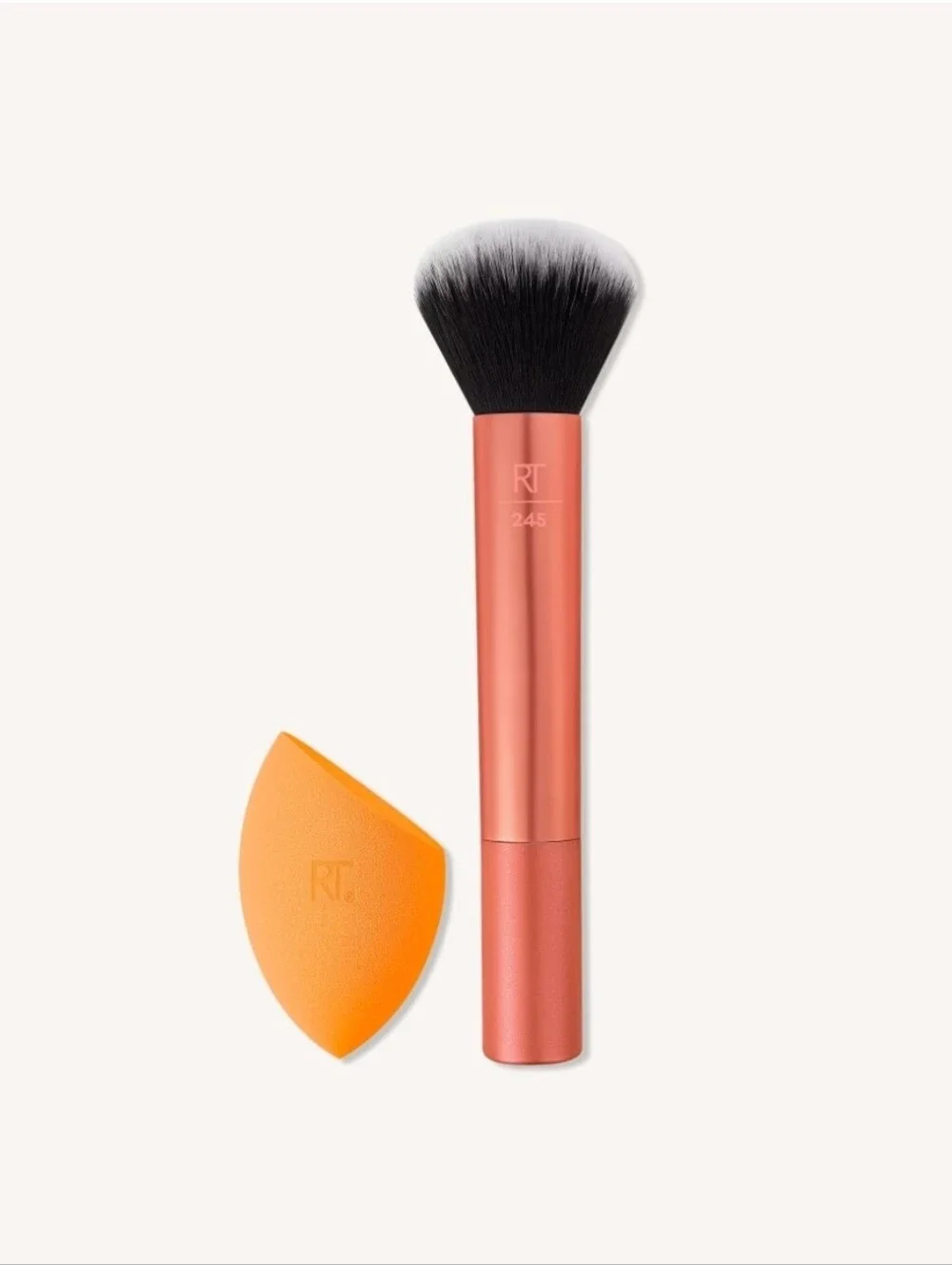 Real Technique Everything Blending Makeup Brush + Sponge Duo NWT Sealed
